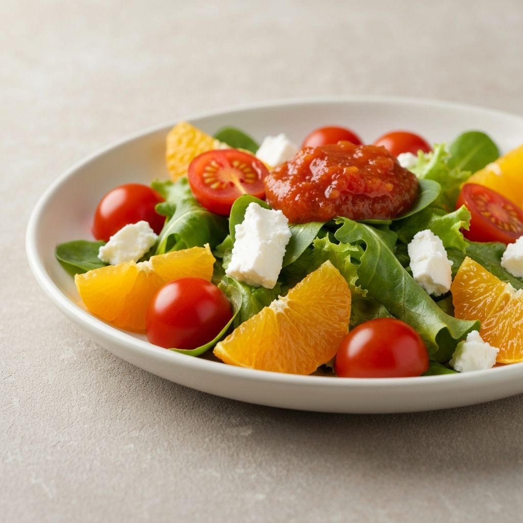 Σαλάτα με Πορτοκάλι
